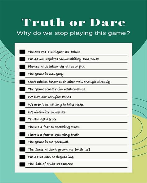 truth or dare game|600+ Truth or Dare Questions: The Ultimate List .